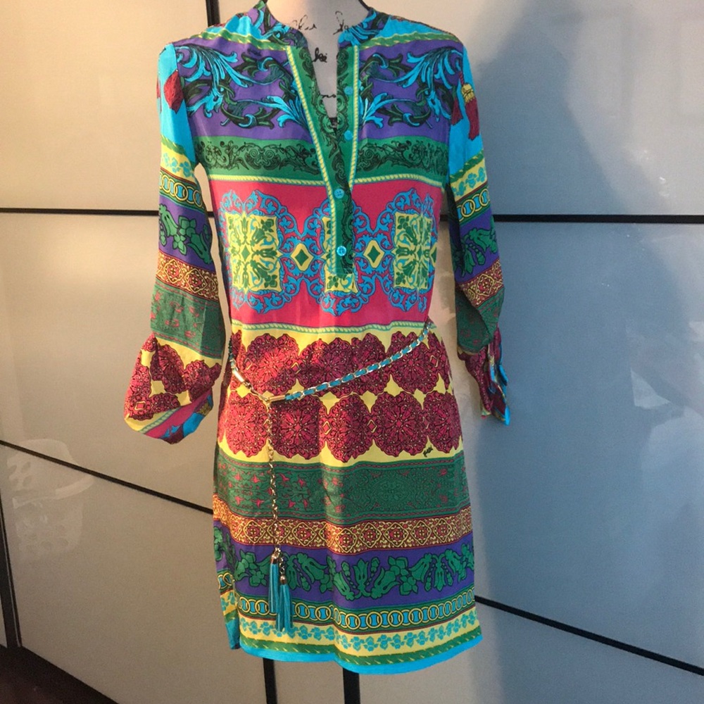 Hale Bob silk dress